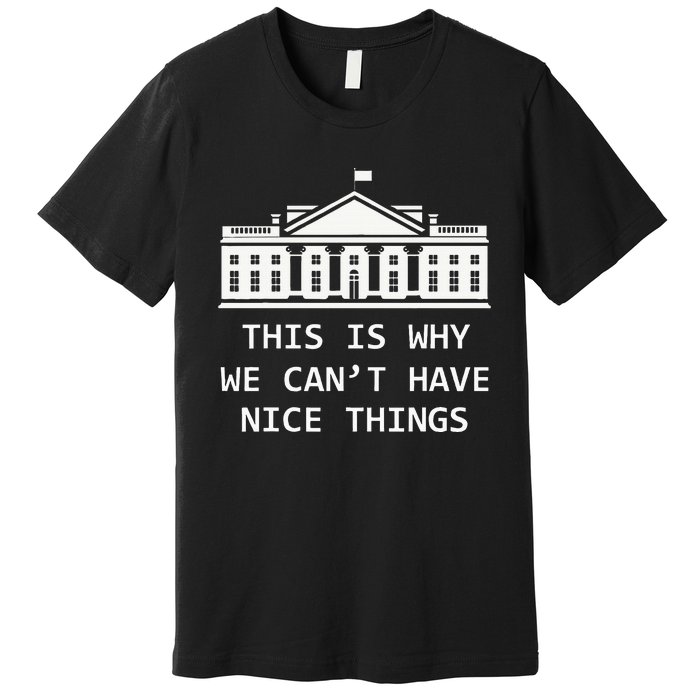 This Is Why We CanT Have Nice Things Freedom Libertarian Premium T-Shirt