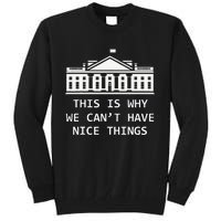 This Is Why We CanT Have Nice Things Freedom Libertarian Tall Sweatshirt