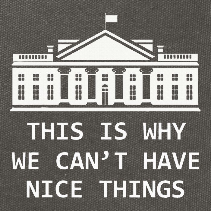 This Is Why We CanT Have Nice Things Freedom Libertarian Cotton Canvas Backpack