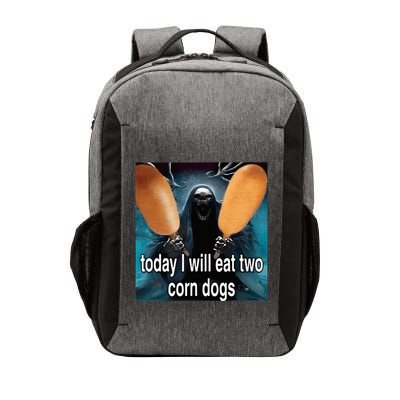 Today I Will Eat Two Corn Dogs Meme Silly Vector Backpack