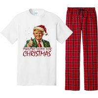 Trump I Will Be Home For Christmas Pajama Set