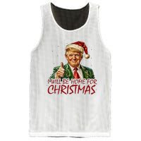 Trump I Will Be Home For Christmas Mesh Reversible Basketball Jersey Tank