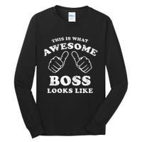 This Is What Awesome Boss Looks Like Tall Long Sleeve T-Shirt