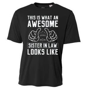 This Is What An Awesome Sister In Law Sisters In Law Cooling Performance Crew T-Shirt