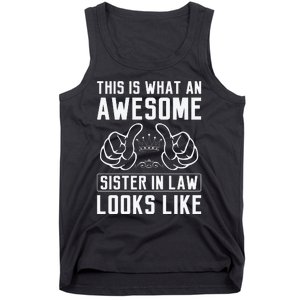 This Is What An Awesome Sister In Law Sisters In Law Tank Top