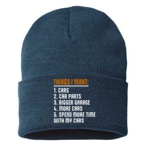 Things I Want In My Life Cars More Cars Car Sustainable Knit Beanie