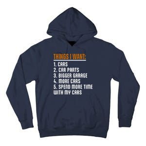 Things I Want In My Life Cars More Cars Car Tall Hoodie