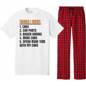 Things I Want In My Life Cars More Cars Car Pajama Set