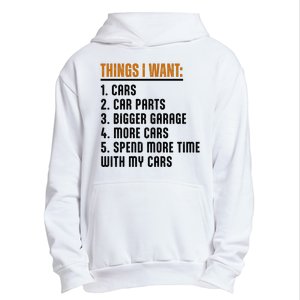 Things I Want In My Life Cars More Cars Car Urban Pullover Hoodie