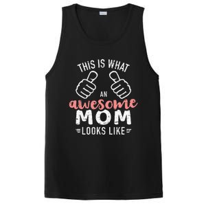 This is what an awesome mom looks like mother's day PosiCharge Competitor Tank