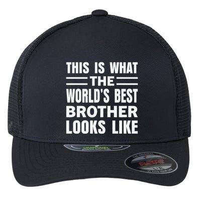 This Is What The World’s Best Brother Looks Like Flexfit Unipanel Trucker Cap