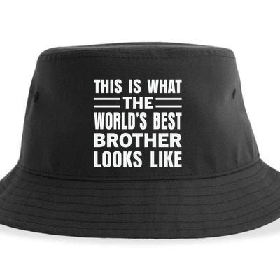 This Is What The World’s Best Brother Looks Like Sustainable Bucket Hat