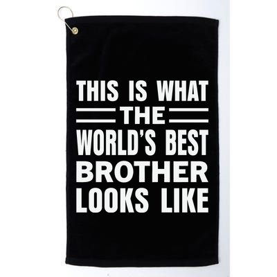 This Is What The World’s Best Brother Looks Like Golf Towel