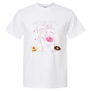 Today I Will Consume Three Donut Funny Reaper Garment-Dyed Heavyweight T-Shirt