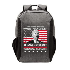 This Is What Happens When You Order A President Through Mail Vector Backpack