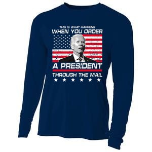 This Is What Happens When You Order A President Through Mail Cooling Performance Long Sleeve Crew