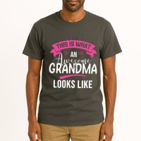 This Is What An Awesome Grandma Looks Like Grandma Gift Tall T-Shirt