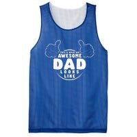 This Is What An Awesome Dad Looks Like Mesh Reversible Basketball Jersey Tank