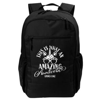 This Is What An Amazing Aunticorn Looks Like Auntie Unicorn Cool Gift Backpack