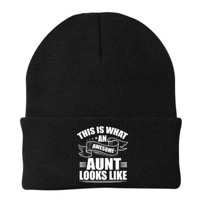 This Is What An Awesome Aunt Looks Like Auntie Niece Aunt Gift Beanie