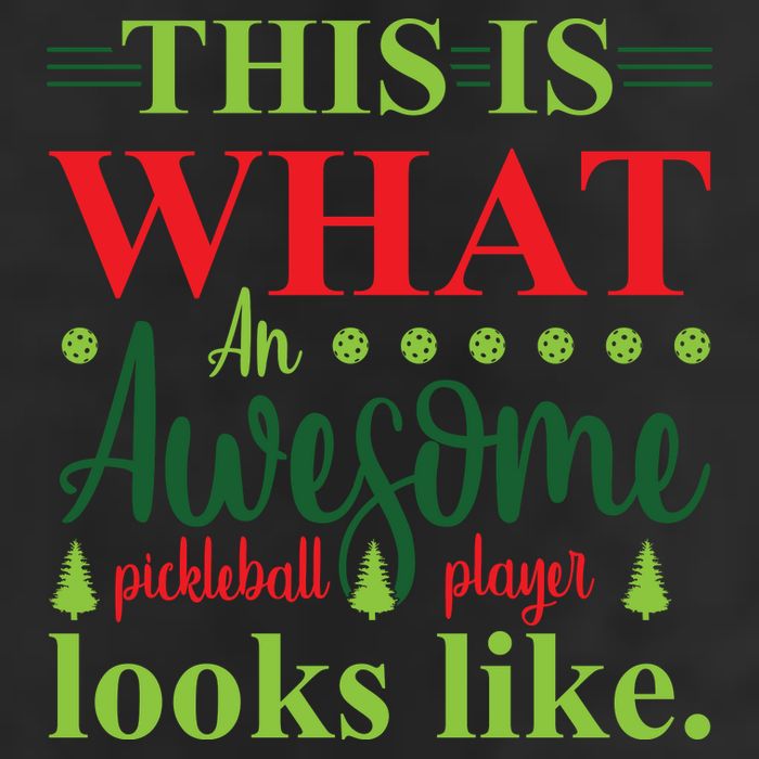 This Is What An Awesome Pickleball Player Looks Like 7 Panel Mesh Trucker Snapback Hat