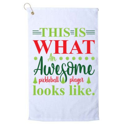 This Is What An Awesome Pickleball Player Looks Like Golf Towel