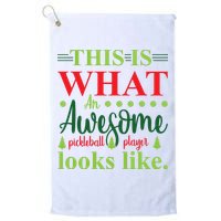 This Is What An Awesome Pickleball Player Looks Like Golf Towel