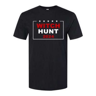 Trump Indictment Witch Hunt 2024 – Funny Quote Softstyle CVC T-Shirt