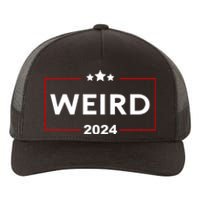 Trump Is Weird 2024 Funny Trump Election Yupoong Adult 5-Panel Trucker Hat