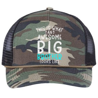 This Is What An Awesome Big Brother Looks Like Big Brother Retro Rope Trucker Hat Cap