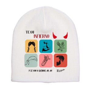 Team Infierno Wendy Guevara Team Playera Casa De Los Famosos!os Short Acrylic Beanie