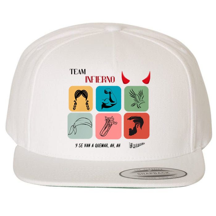 Team Infierno Wendy Guevara Team Playera Casa De Los Famosos!os Wool Snapback Cap