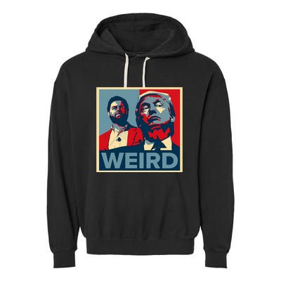 Trump Is Weird Garment-Dyed Fleece Hoodie