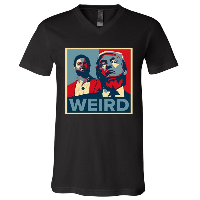 Trump Is Weird V-Neck T-Shirt