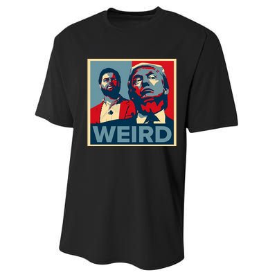 Trump Is Weird Performance Sprint T-Shirt