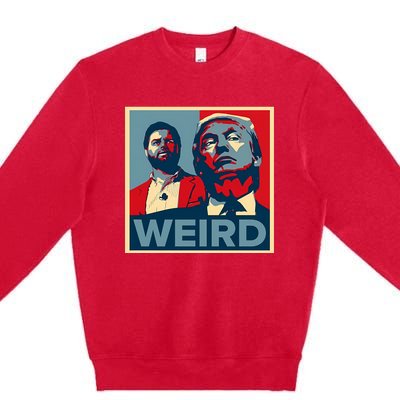 Trump Is Weird Premium Crewneck Sweatshirt