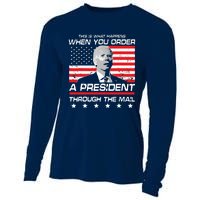 This Is What Happens When You Order A President Through Mail Cooling Performance Long Sleeve Crew