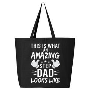 This Is What An Amazing Stepdad Looks Like Stepdad Great Gift 25L Jumbo Tote