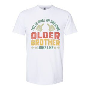 This Is What An Awesome Older Brother Looks Like Softstyle CVC T-Shirt