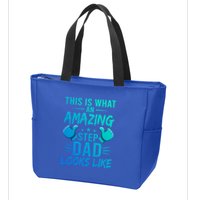 This Is What An Amazing Stepdad Looks Like Stepdad Gift Zip Tote Bag