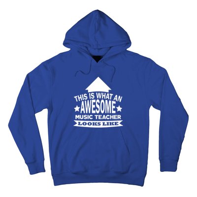 This Is What An Awesome Music Teacher Looks Like Great Gift Hoodie