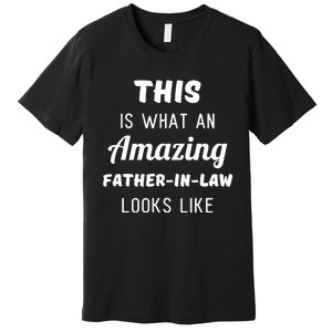 This Is What An Amazing Dad Looks Like Premium T-Shirt