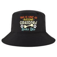 This Is What An Awesome Grandpaw Looks Like - Dog Grandpa Cool Comfort Performance Bucket Hat