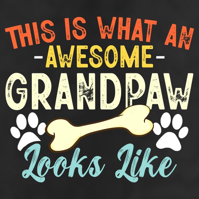 This Is What An Awesome Grandpaw Looks Like - Dog Grandpa Cool Comfort Performance Bucket Hat