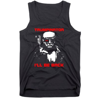 Trumpinator I Will Back Trump 2024 Tank Top