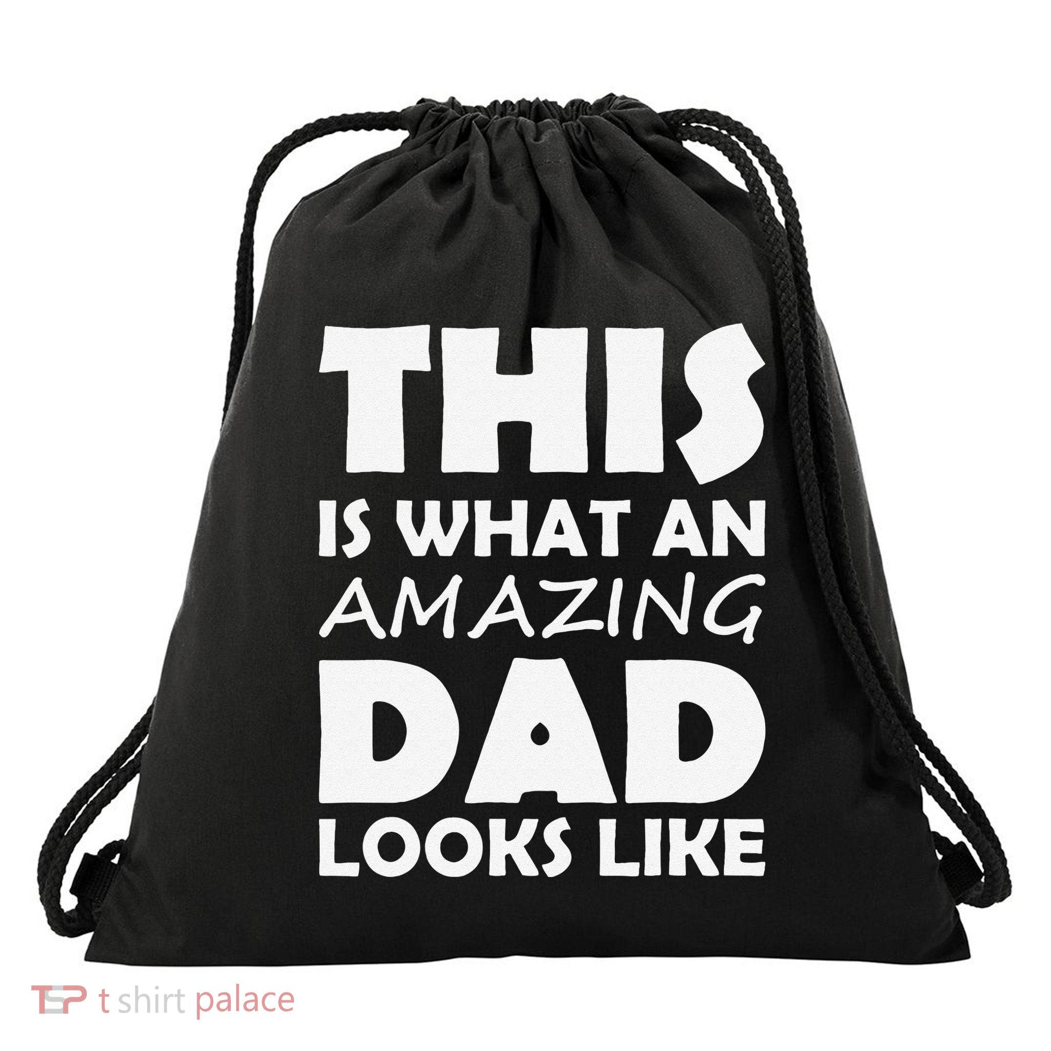 This Is What An Amazing Dad Looks Like Gift Drawstring Bag