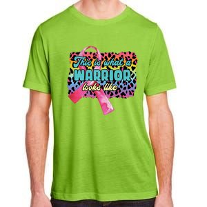 This Is What A Warrior Looks Like Breast Cancer Cute Gift Adult ChromaSoft Performance T-Shirt