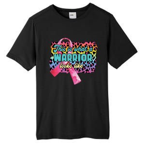 This Is What A Warrior Looks Like Breast Cancer Cute Gift Tall Fusion ChromaSoft Performance T-Shirt