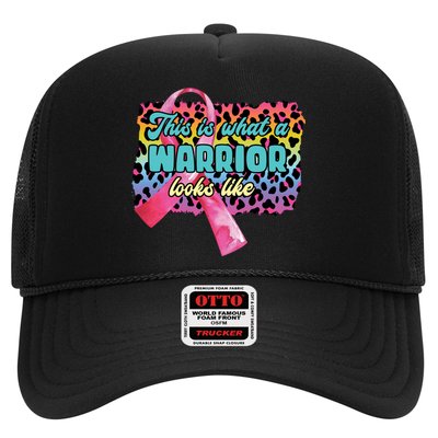 This Is What A Warrior Looks Like Breast Cancer Cute Gift Trucker Hat