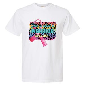 This Is What A Warrior Looks Like Breast Cancer Cute Gift Garment-Dyed Heavyweight T-Shirt